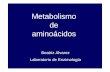 Metabolismo de aminoácidos - enzimologia.fcien.edu.uyenzimologia.fcien.edu.uy/BQII 2011/Metabolismo de los aminoácidos... · de unidades monocarbonadas al pool de folato. Síntesis