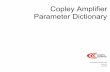 Copley Amplifier Parameter Dictionary - microprivod.ru · Copley Amplifier Parameter Dictionary About this Manual Copley Controls Page 5 ABOUT THIS MANUAL 1.1.1: Overview and Scope