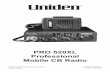 PRO 520XL Professional Mobile CB Radioelcom-radio.com/wp-content/uploads/2016/02/PRO520XLom.pdf · PRO 520XL Professional Mobile CB Radio Printed in ... connect the BLACK lead to