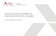 Advancing Accountability for Improving HCAHPS at … · Managing your audio 2 Use ... Conversations with ... Estimated using CMS national HCAHPS database with performance through