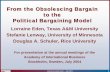Revisiting the Obsolescing Bargain Model - Vox Professori · Eden/Lenway/Schuler – AIB 2004 1 From the Obsolescing Bargain to the Political Bargaining Model Lorraine Eden, Texas
