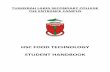HSC FOOD TECHNOLOGY STUDENT HANDBOOK€¦ · Australian Food Industry Syllabus ... Preliminary course is a prerequisite to the study of the 2 unit HSC course. ... Evaluation 1.3,