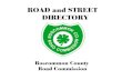 2004 ROAD and STREET DIRECTORY - Roscommon … · 1 DIRECTORY INTRODUCTION AND INSTRUCTIONS The Roscommon County Road and Street Directory contains a Roscommon County map, …