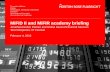 MiFID II and MiFIR academy briefing - Norton Rose Fulbright · MiFID II and MiFIR academy briefing Jonathan Herbst, Partner and Global Head of Financial Services ... Disclosure: Firms