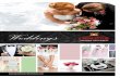 Wedding kit FINAL as at MARCH 2016 · Personalised wedding menus Dance ﬂ oor, lectern and microphone Menu tas ng for the bride and groom Two complimentary car parks
