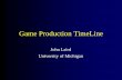 Game Production TimeLine - Eastern Michigan Universityevett/GameProgramming/LectureNotes/Game... · Game Production Timeline • Inspiration (1 month) ... • Design Summary / Design