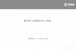 DAS Industry Day - ESAemits.sso.esa.int/.../DAS_Industry_Day-final2.pdf · DAS INDUSTRY DAY – 1 July 2015 . ... (but still to complete data transcription, ... (Sentinel, Meteo)