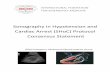 Sonography in Hypotension and Cardiac Arrest (SHoC ... · Cardiac Arrest (SHoC) Protocol Consensus Statement ... 5.2 Ultrasound in Cardiac Arrest Checklist 23 ... sonography in hypotension