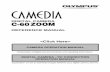 DIGITAL CAMERA C-60 ZOOM - Olympus Corporation · DIGITAL CAMERA C-60 ZOOM REFERENCE MANUAL Thank you for purchasing an Olympus digital camera. Before you start to use your new camera,