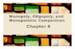 Chapter 8 - About people.tamu.edupeople.tamu.edu/~aglass/econ202/Chap008.pdf · 8-2 Learning Objectives 1. Distinguish among three types of imperfectly competitive industries and