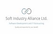 Soft Industry Alliance Ltd. · ready to work on your projects or be dedicated to local and ... Agile, Scrum, eXtreme Programming, ... FIXED PRICE 1.