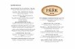Side park menu final draft€¦ ·  · 2017-07-04Served with tortilla chips. Baked Chicken Wings $7.00 ... chicken with banana leaves, onions, tomatoes, potatoes, ... Side park menu