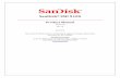 SanDisk SSD X100® SSD X100 Product Manual (Released) Rev 1.0 April 2012 The content of this document is confidential & subject to change without notice Document No. 80-11-01842 SanDisk