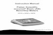Instruction Manual Fisher Scientific accumet Basic … Manual Fisher Scientific accumet® Basic (AB) Benchtop Meters AB150 AB200 AB250 68X613601 Rev 0 July 2012 1 Table of Contents
