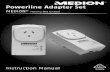 Powerline Adapter Set - Mediondownload2.medion.com/downloads/anleitungen/bda_md87305_au.pdf · Powerline Adapter Set MEDION ... 887305 EN Aldi AUS Cover RC1.indd 17305 EN Aldi ...
