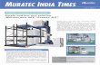 Logistics Systems & FA Systems - MURATEC Indian Edition, MURATA MACHINERY, LTD. · 2015-02-13 · Ludhiana, and the number of visitors exceeded 2,000, ... ThinkLink Supply Chain Services