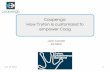 Coopengo: How Tryton is customized to empower …downloads.tryton.org/TUB2016/tub-2016-prez-tech.pdfCoopengo: How Tryton is customized to empower Coog Jean Cavallo Ali Kefia 1 Oct