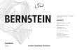 LSO SEASON CONCERT BERNSTEIN 100 - London Symphony Orchestra · LSO SEASON CONCERT BERNSTEIN 100 ... friend of the LSO; in 1986 the Orchestra ... The finished score was dedicated