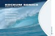 KOCKUM SONICS - Engtek Pte Ltd · Kockum Sonics – let us add value to your process TYFON® and accessoires SUPERTYFON MKT 150/90 and/or MKT 150/110 For vessels with a LOA of more