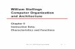 William Stallings Computer Organization and Architecturenardelli/architettura-calcolatori/... · 2008-01-15 · William Stallings Computer Organization and Architecture Chapter 9