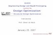 Lecture 6a Design Optimization - MIT OpenCourseWare Optimization-Structural Design Optimization - January 25, 2007 Prof. Olivier de Weck Lecture 6a. ... Topology Optimization Software