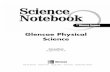 Glencoe Physical Scienceaeascience.weebly.com/uploads/3/1/9/8/31980129/... · iv Glencoe Physical Science Chapter 14 ... Glencoe Physical Science v Your notes are a reminder ... 2.
