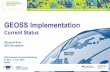 GEOSS Implementation - European Commission · GEOSS Implementation Current Status ... GEO Work Programme logic SBA’s Process •User needs ... Coast Ocean GOOS Arctic