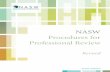 NASW Procedures for Professional Review - social … Review Revised Sixth Edition The NASW Procedures for Professional Review NATIONAL ETHICS COMMITTEE (NEC) Allan E. Barsky, PhD,