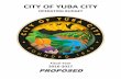 CITY OF YUBA CITY anticipate and provide for the needs of the community through . ... Crime Analysis and Intelligence ... CITY OF YUBA CITY. GANN APPROPRIATIONS LIMIT.