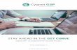 STAY AHEAD IN THE GST CURVE - Cygnet GSP · STAY AHEAD IN THE GST CURVE ... Manage and define user roles specific ... Top three finalists for ‘Best Software Company’ and ‘Best