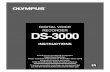 DIGITAL VOICE RECORDER DS-3000 - Digital Voice Dictation…SupportLibrary/DS-3000/DS-3000... · Thank you for purchasing the Olympus Digital Voice Recorder DS-3000. Before ... Troubleshooting