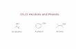 Ch.17 Alcohols and Phenols - Yonsei Universitychem.yonsei.ac.kr/chem/upload/CHE3110-03-00/115945832534926.pdf · Benzyl alcohol (Phenylmethalol) ... Mechanism: chromate intermediate,