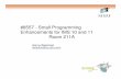 #8557 - Small Programming Enhancements for IMS 10 … · • V11 SPE APPC/OTMA RRS protected conversation processing with ROLB call • IMS ... • Used during CHKP/XRST ... Administration