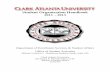 Student Organization Handbook - Clark Atlanta University Student Organization Handbook 201… · Welcome Letter……………………………………………………………………4