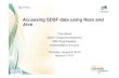 Accessing SDSF data using Rexx and Java - SHARE€¦ · Accessing SDSF data using Rexx and Java Chip Wood ... ISFEXEC 3. Issue an action ... Options you can use when accessing a panel