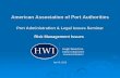 AAPA Port Administration and Legal Issues Seminar April 9 ... · 11 Future of FEMA / NFIP Dependent on political will as reflected in federal budgets FEMA Strategic Plan 2011 - 2014