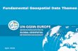Fundamental Geospatial Data Themes - ggim.un.orgggim.un.org/documents/FDWG_HLF_Workshop_2016.pdftheir own data Not domain specific Common link between applications Required across