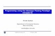 Programming Using the Message Passing Paradigm (Chapter 6)vs3/comp422/lecture-notes/comp422... · Programming Using the Message Passing Paradigm (Chapter 6) ... 14 COMP 422, Spring