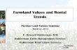 Farmland Values and Rental Trends - Purdue Agriculture Values and Rental Trends Purdue Land Values Seminar March 27, 2013 F. Howard Halderman AFM Halderman Farm Management Service