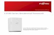LS100 Series Residential Femtocell - Fujitsu Global LS100 Series Residential Femtocell Features and Specifications System Overview LTE • LTE FDD/TDD, 16 users; 5, 10, 15 MHz bandwidth;