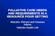 PALLIATIVE CARE NEEDS AND REQUIREMENTS IN A … care needs and... · diagnosis to the end of life and bereavement. 3. ... World Cancer Report 2008  6.
