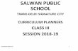 SALWAN PUBLIC SCHOOLspstronica.in/Curriculum Planners 18-19/PLANNER CLASS 3... · 2018-04-11 · LEARNING OBJECTIVES ENGLISH ... Grammar : Adjectives and Degrees Of Comparison