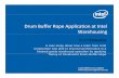 Drum Buffer Rope Application at Intel Warehousingtocico.net/DBR_TOCICO_Nov2009_SEdwards1 [Compatibility Mode].pdf · Drum Buffer Rope Application at Intel Warehousing SCOTTEDWARDS