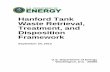Hanford Tank Waste Retrieval, Treatment, and Disposition ... Tank Waste... · Conclusion ... LAB Analytical Laboratory ... This document is not a proposal, but rather a framework