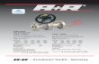 MADE IN Germany - A+R Armaturen · Armaturen ® Flansch-Kugelhähne Typ KHF 710 / flanged ball valves type KHF 710 ANSI Class 150-300-600 lbs PTFE / PEEK DGRL 97/23/EG / PED 97/23/EC