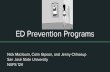 ED Prevention Programs - sjsu.edu Prevention.pdfIncorporates verbal and behavioral exercises that ... Can encourage harmful dieting among people with no history of eating disorders