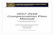 2017-2018 Compensation Plan Manual · Compensation Plan Manual Board Approved August 21, 2017 ... classification for a position; nor is the reliance on the personal characteristics