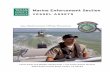 Marine Enforcement Section - Texas Parks and Wildlife ... · tPWD MARINE ENFORCEMENt SECtION TEXAS WATER SAFETY ACT ... peace officers of this state and are responsible for ... Working
