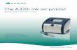 The A320i ink jet printer - Codico Distributors Ltd · 2012-04-12 · The A320i ink jet printer ... Domino’s i-Tech fluids range is at the heart of the printer ... viscosity control