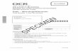 H031/02 The wider business environment Sample Question Paper€¦ · © OCR 2016 [601/4674/6] H031/02 Turn Over. Oxford Cambridge and RSA . AS Level in Business. H031/02 The wider